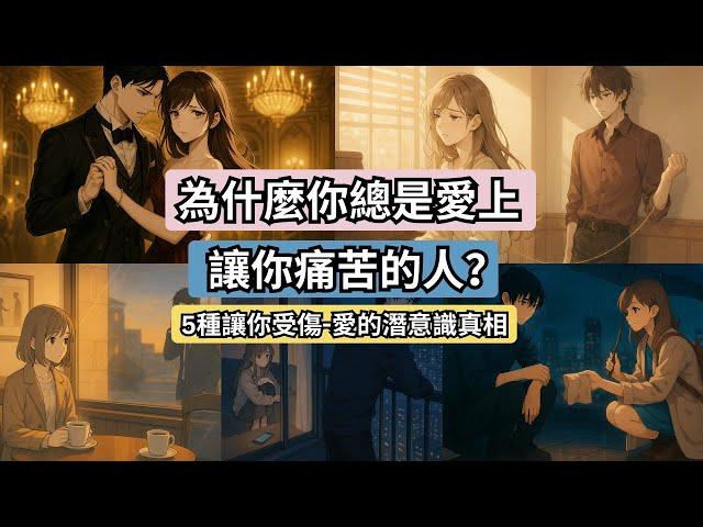 這集的內容超級重要！強烈建議多看幾次，幫你整理潛意識、迎來真實相愛的正緣！避雷爛桃花 |為什麼你總是愛上讓你痛苦的人？｜5種讓你受傷的愛的潛意識真相 #愛情潛意識 #愛的真相