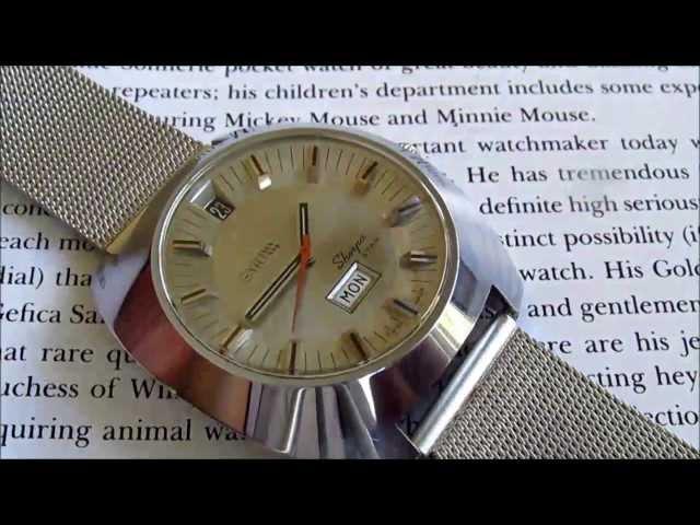 Enicar Sherpa Star Automatic vintage men's wristwatch