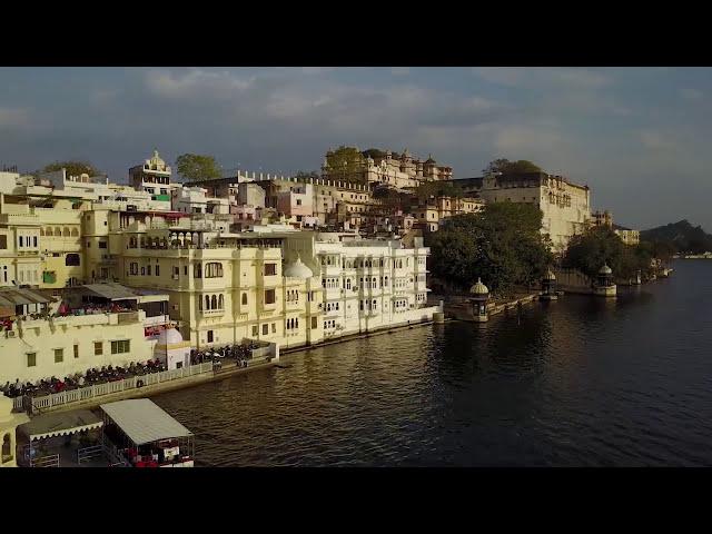 Jagat Niwas Palace Udaipur heritage hotels Drone Video