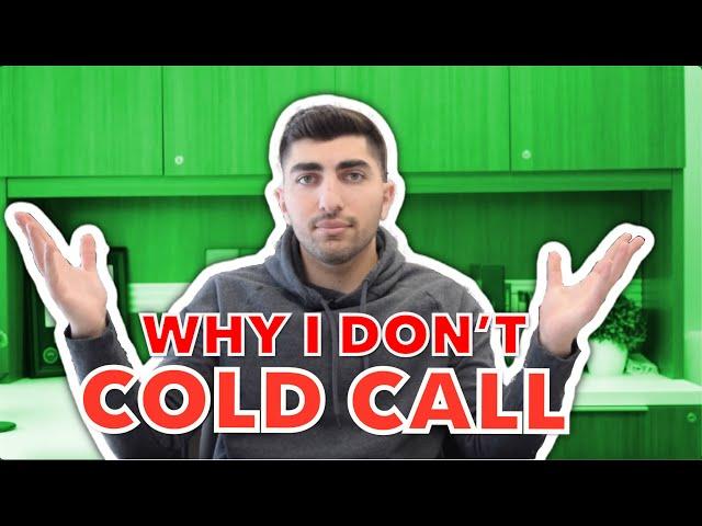 REAL ESTATE AGENT'S STOP COLD CALLING FOR BUSINESS! HERE IS WHY...