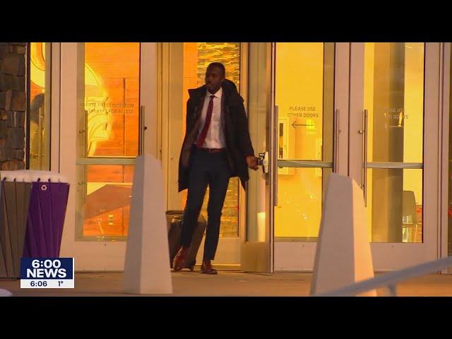 GM candidate Kwesi Adofo-Mensah spotted leaving Vikings facilities after interviews | FOX 9 KMSP