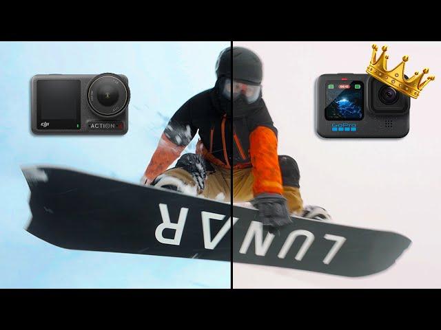 Is GoPro still the King of snowboard cameras? - DJI Osmo Action 4 Vs. GoPro Hero 12