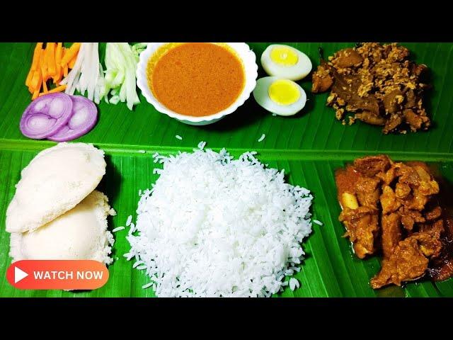 Non Veg Cuisine | Indian Non Vegetarian Recipes | Mutton Sambhar & Boti/Kudal Gravy recipe