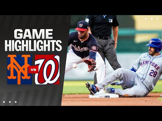 Mets vs. Nationals Game Highlights (7/3/24) | MLB Highlights