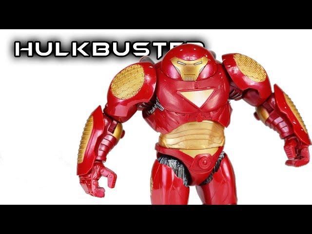 Marvel Legends HULKBUSTER Invincible Iron Man Deluxe Action Figure Review