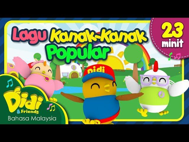 Kalau Rasa Gembira | Koleksi Lagu Kanak-Kanak Popular | Didi & Friends | 23 Minit