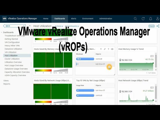 Introduction to VMware vROPS vRealize Operations Manager