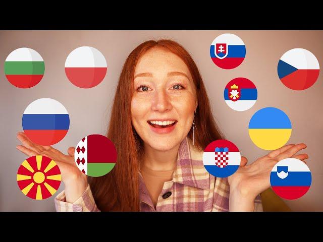 Slavic languages | Are they similar and can you learn all of them?