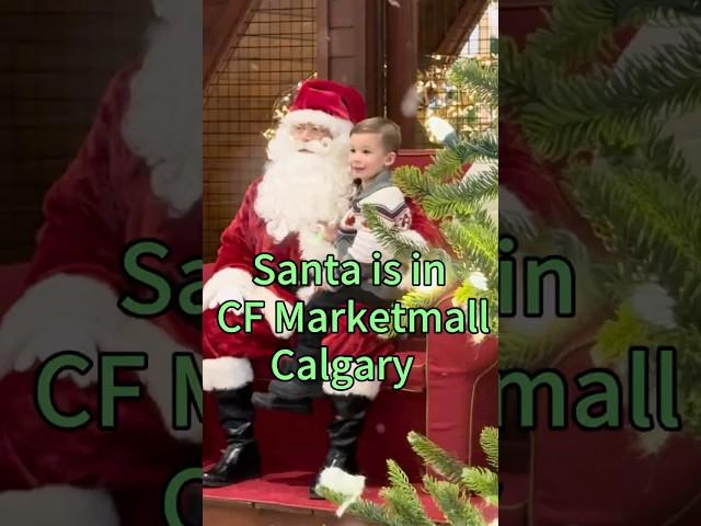 Meet Santa at CF Market Mall | Holiday Magic & Festive Fun | Vlog #14