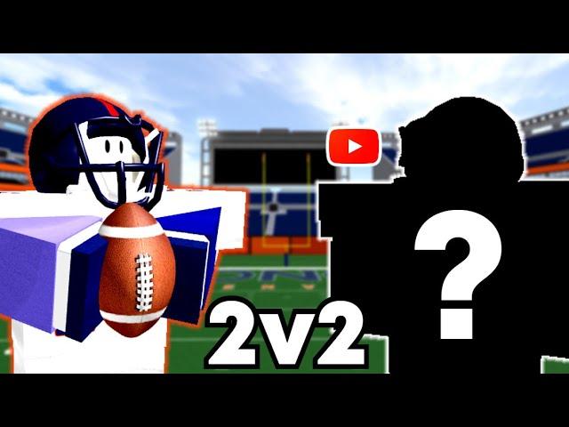 I Did A 2v2 With A YouTuber?! (FOOTBALL FUSION 2)