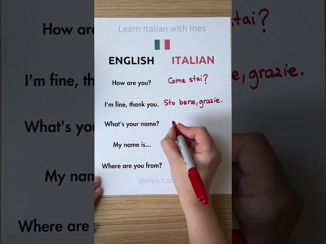 Italian for Beginners 