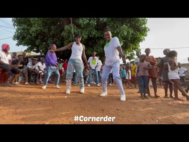 Corner Der Dance Challenge Goes Crazy In Nima With DWP ACADEMY | DANCEGOD LLOYD | AFROBEAST |