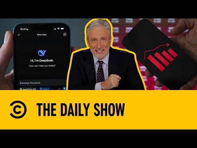 US Stock Market Plummets Due To Chinese AI DeepSeek | The Daily Show