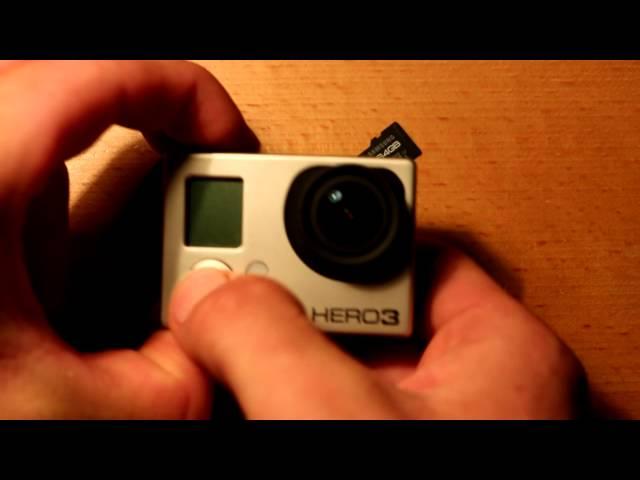 Howto hard reset GoPro Hero 3 and 3+ cameras