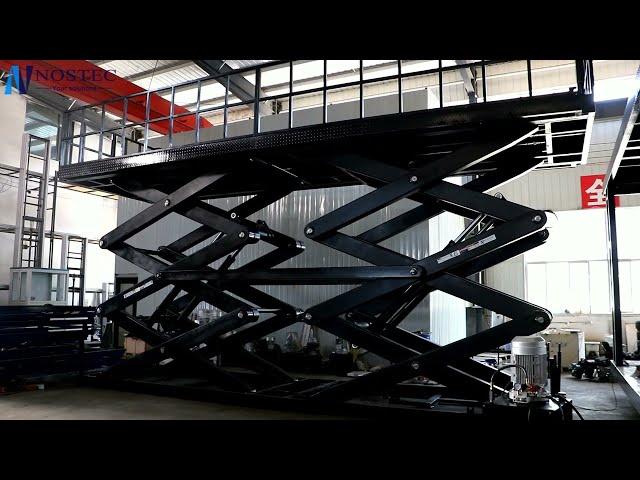 Heavy duty 7000kg capacity hydraulic car lift platform