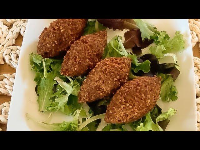 Kibi Haitian Appetizer - Haitian style Kibbeh-Recette Haïtienne