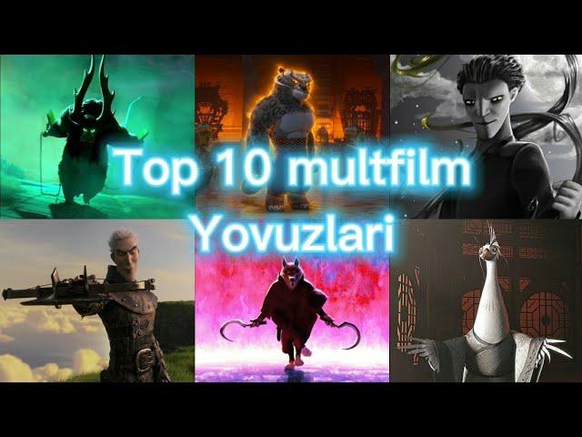 Multfilm Yovuzlari Top 10taligi