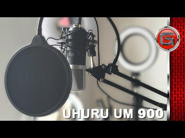 UHURU UM 900 Professional Podcasting Kit Review - USB Condenser Microphone Setup Guide