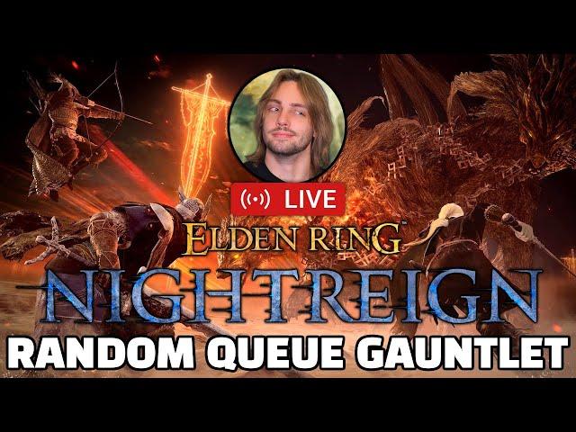 RANDOM QUEUE GAUNTLET | BEATING ALL 8 NIGHTLORDS IN A ROW WHILE CARRYING RANDOMS