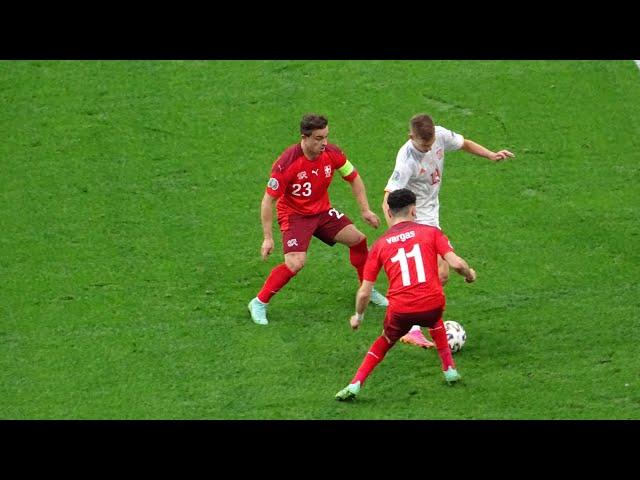 Switzerland 1:1 (1:3 pen.) Spain / Швейцария 1:1 (1:3 пен.) Испания с трибуны Газпром Арены