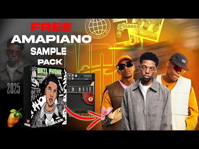 [FREE] Amapiano Sample Pack 2025 | Mellow & Sleazy | "M00tion" | Prod.by Delson  | MDB