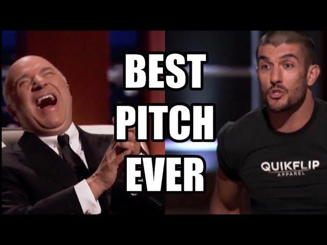 Shark Tank Best Pitch Ever - Hoodie Backpack by Quikflip Apparel w/ Rener Gracie (Part 1/5)