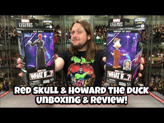 Red Skull & Howard the Duck Marvel Legends Unboxing & Review!