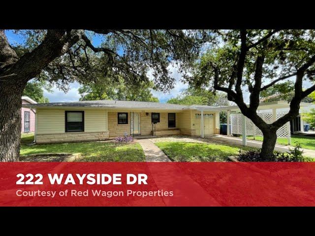 222 WAYSIDE DR San Antonio, TX 78213 | Antonio Duarte | Find Homes for Sale