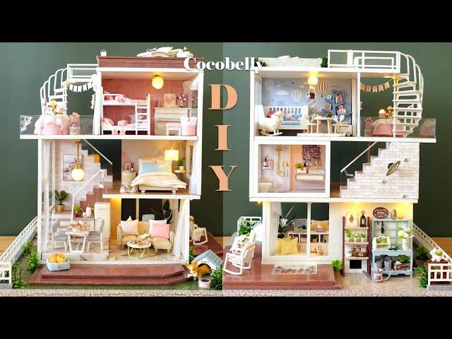 DIY Miniature Dollhouse Kit | So Well | Relaxing Satisfying Video