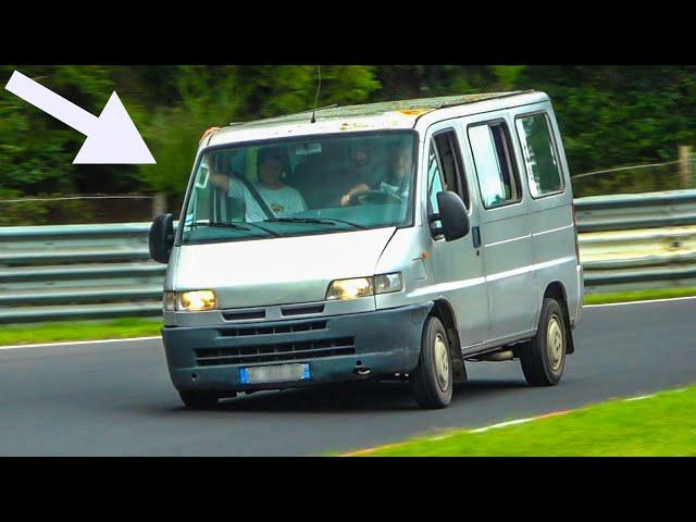 SLOW CARS Driving FAST on the NÜRBURGRING 2023! *CRAZY DRIVERS*