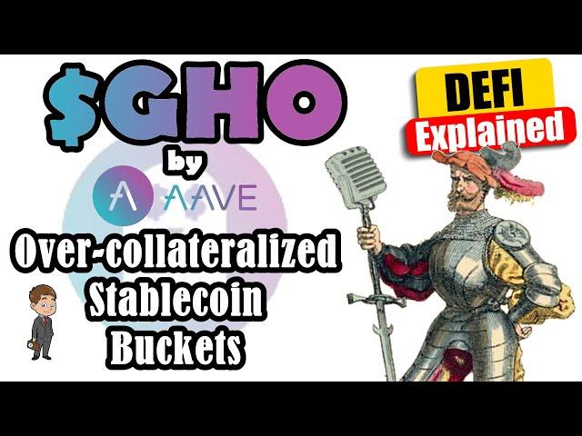 AAVE 's Stablecoin $GHO - Overcollateralized Buckets