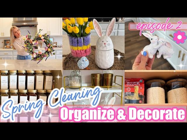 SPRING 2025 EXTREME KITCHEN ORGANIZATION AND SPRING DECORATE WITH ME TIFFANI BEASTON HOMEMAKING 