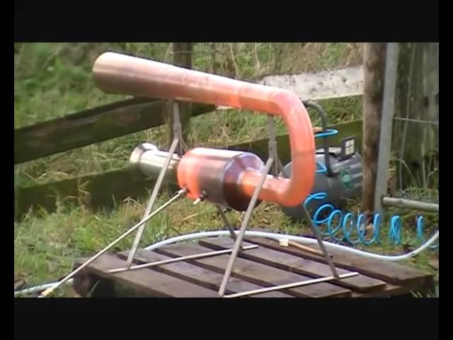 Valveless Pulsejet Test 7-11-2010