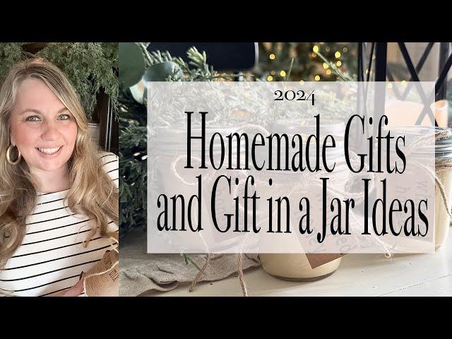 HOMEMADE CHRISTMAS GIFT AND GIFT IN A JAR IDEAS | 2024