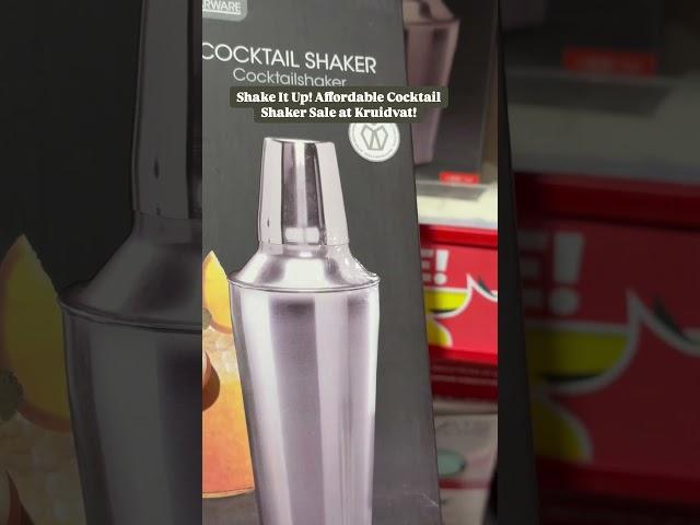 Amazing deal @kruidvatNL #kruidvat #cocktail #shaker #howtoviralshortvideo #shopping #budgethaul