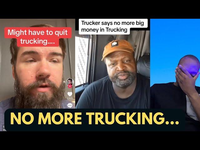 Broke And Back To 9-5: Why Truckers Are Leaving The Transportation Industry For Good!