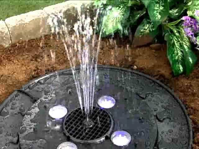 4 Color LED Changing Light Fountain - Product Review Video