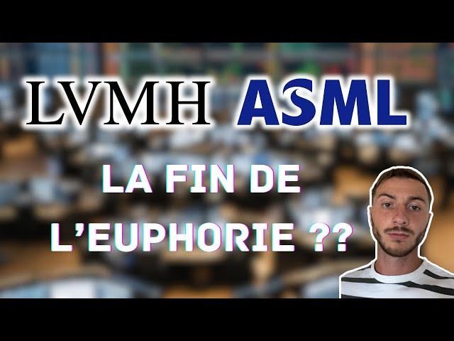 Ces 2 actions PEA dévissent en Bourse ! Analyse LVMH et ASML