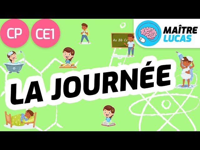 La journée CP - CE1 - Cycle 2 - Sciences - Questionner le monde - Se repérer dans le temps