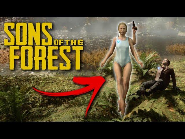 VIRGINIA is the BEST Base Defense in Sons of the Forest Hard Mode