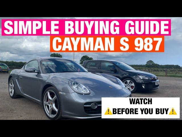 BUYERS GUIDE PORSCHE CAYMAN 987 S (a simple guide)be sure to watch this before buying your first 987