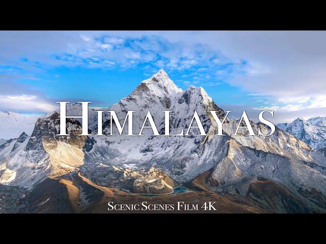 Himalayas In 4K - The Roof Of The World | Mount Everest | Scenic Relaxation Film