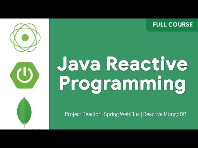 Spring Reactive Full Course | Spring Boot WebFlux | Project Reactor | Reactive MongoDB