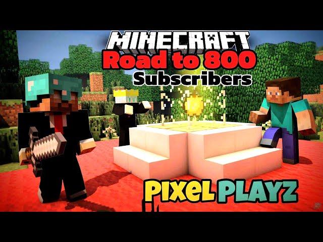 Playing With Subs. In Minecraft  | Road To 800 Subs. | Thelka Live With PixelPlayz | #live #gaming