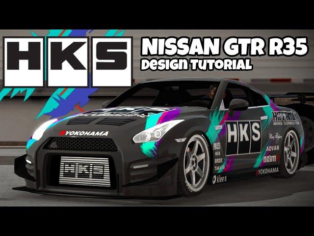 HKS Nissan GTR R35 Design | Car Parking Multiplayer