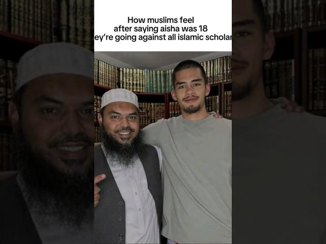 POV: How Muslims Feel After SAYING Aisha is 18..  #shorts #viral #shortsvideo