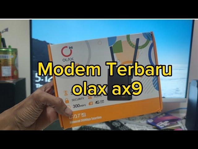 Modem olax CPE olax ax9 pro all band lock band 28