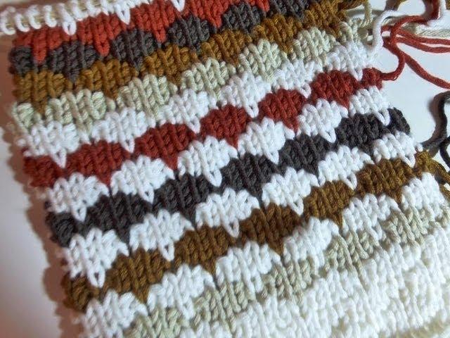 Knit with eliZZZa * Knitting Stitch "Cobblestone"