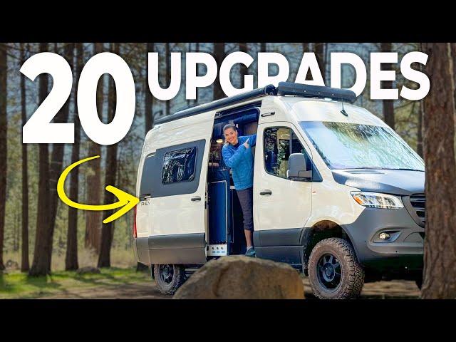 20 EASY UPGRADES to Your Adventure Van - Winnebago Revel 4x4