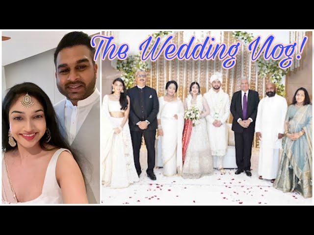 MY SISTER’S WEDDING VLOG| Shasha weds Aditya|Singhalese Hindu intercultural wedding ‍️‍️